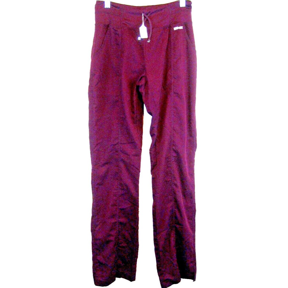 Womens Grey's Anatomy Burgundy Poly/Rayon Scrub Pants sz XXST(25x31)